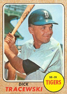 1968 Topps Dick Tracewski #488 Baseball Card