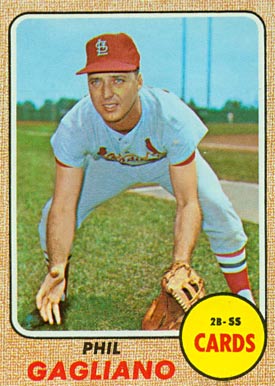 1968 Topps Phil Gagliano #479 Baseball Card
