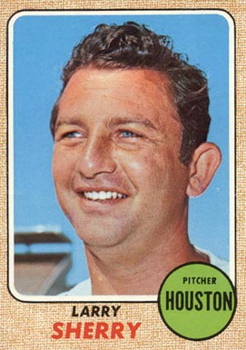 1968 Topps Larry Sherry #468 Baseball Card
