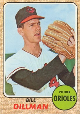 1968 Topps Bill Dillman #466 Baseball Card