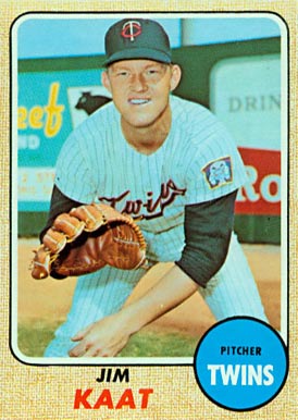 1968 Topps Jim Kaat #450 Baseball Card