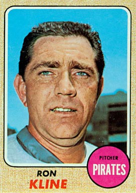 1968 Topps Ron Kline #446 Baseball Card