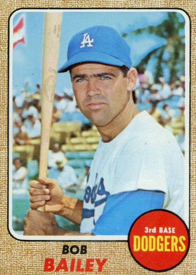 1968 Topps Bob Bailey #580 Baseball Card
