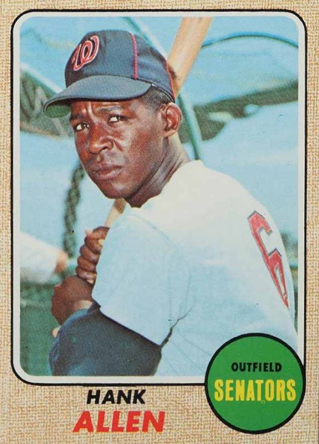 1968 Topps Hank Allen #426 Baseball Card