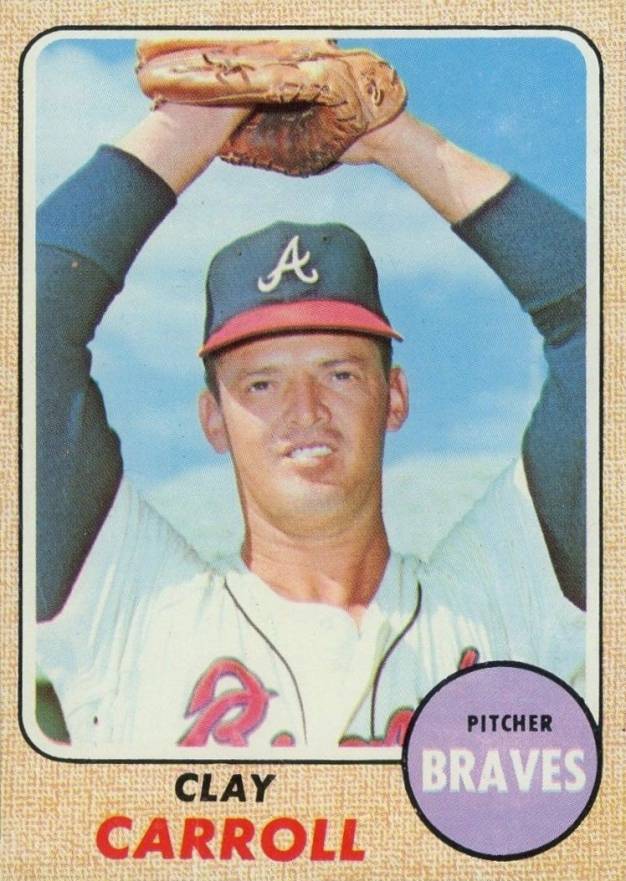 1968 Topps Clay Carroll #412 Baseball - VCP Price Guide