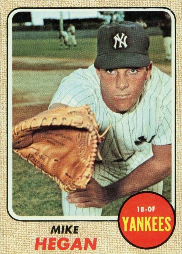1968 Topps Mike Hegan #402 Baseball Card