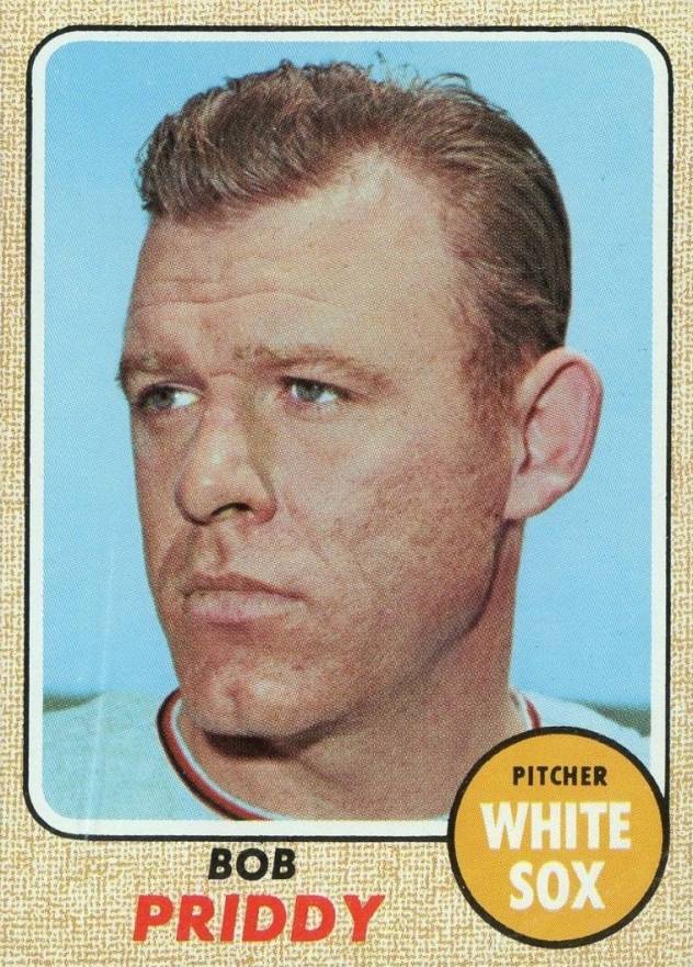 1968 Topps Bob Priddy #391 Baseball Card