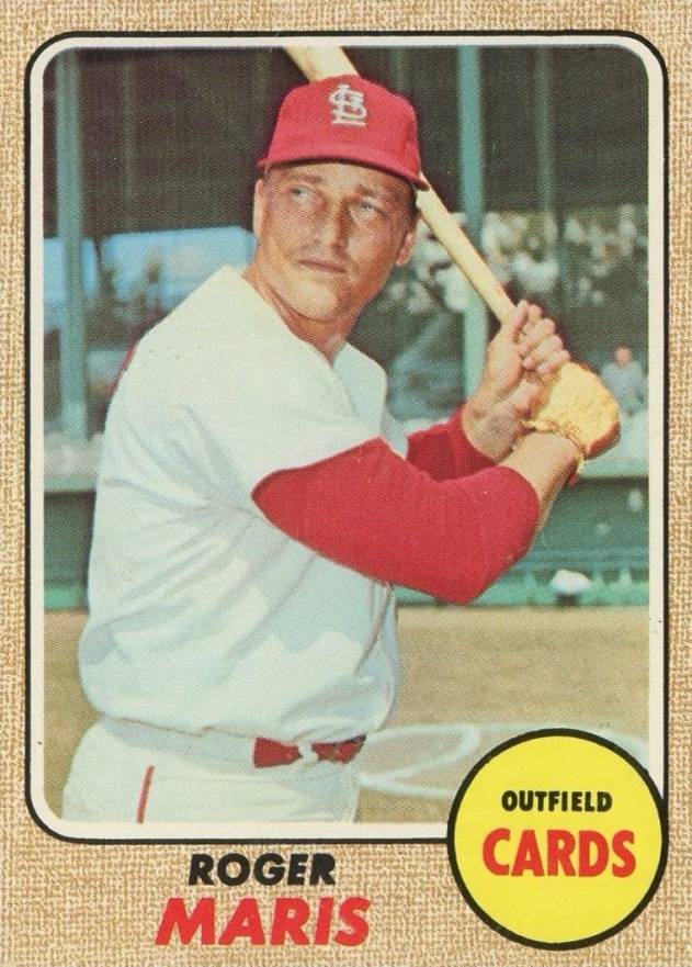 1968 Topps Roger Maris #330 Baseball Card