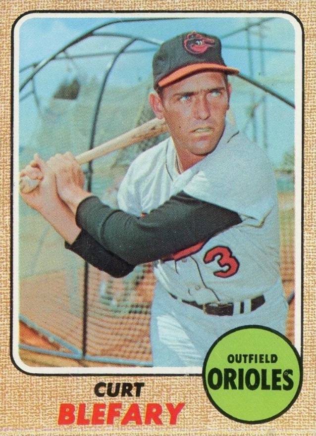 1968 Topps Curt Blefary #312 Baseball Card