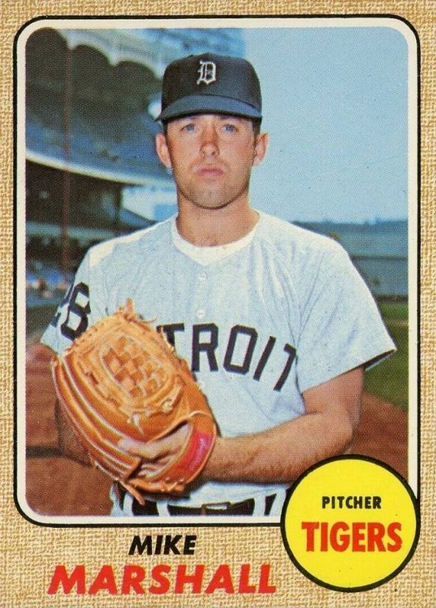 1968 Topps Mike G. Marshall #201 Baseball Card