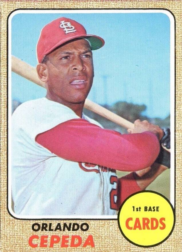 1968 Topps Orlando Cepeda #200 Baseball Card