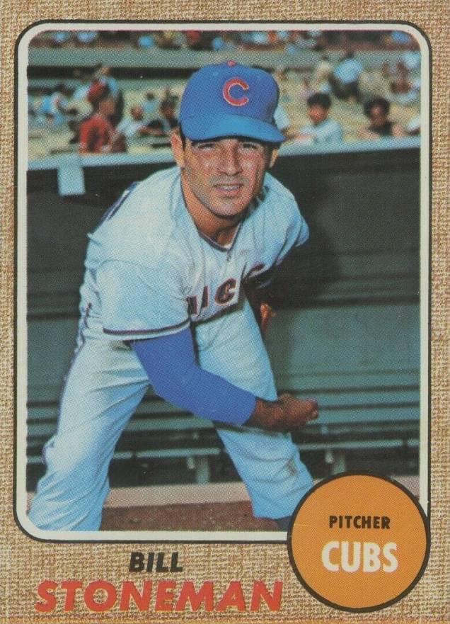 1968 Topps Bill Stoneman #179 Baseball Card