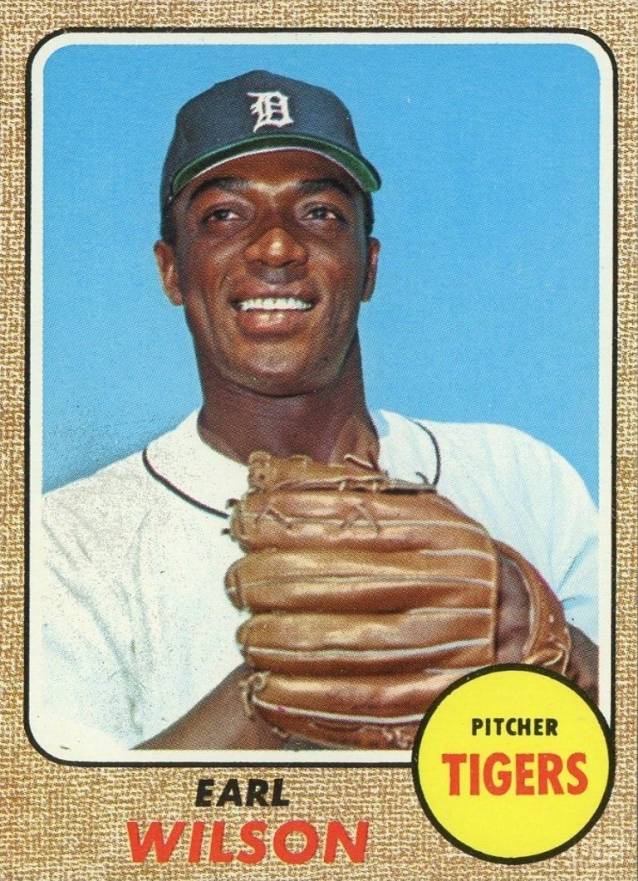 1968 Topps Earl Wilson #160 Baseball Card