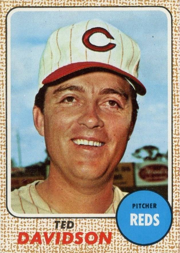 1968 Topps Ted Davidson #48 Baseball Card