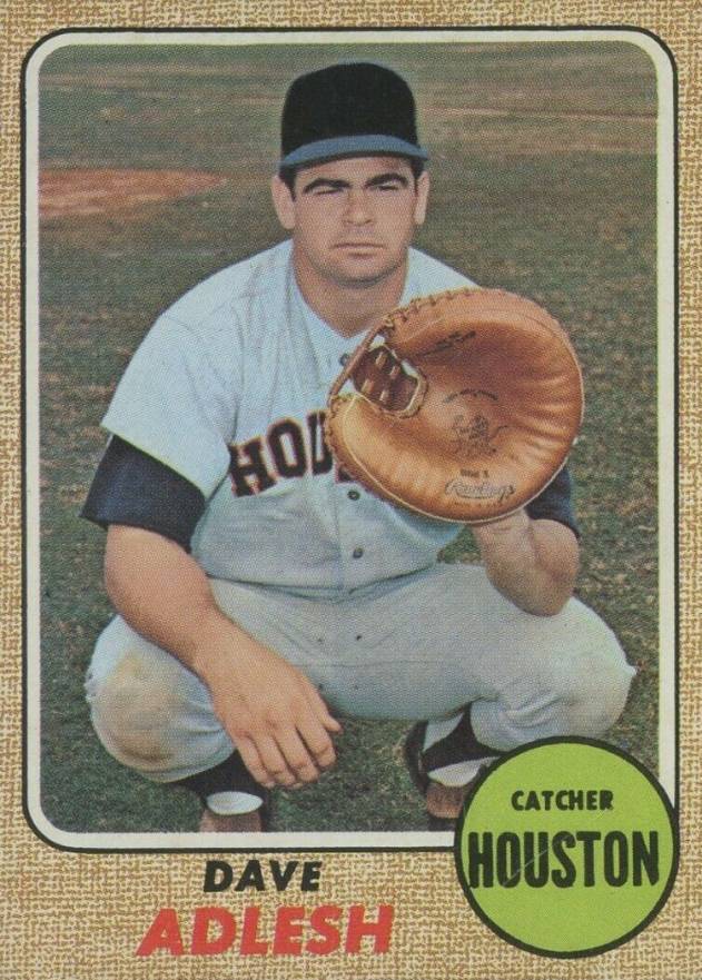 1968 Topps Dave Adlesh #576 Baseball Card