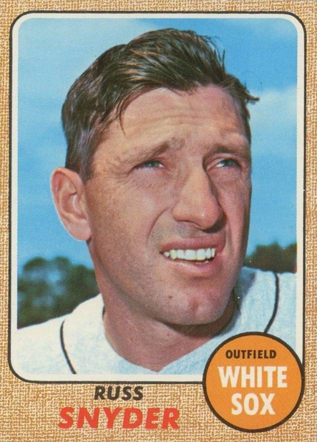 1968 Topps Russ Snyder #504 Baseball Card