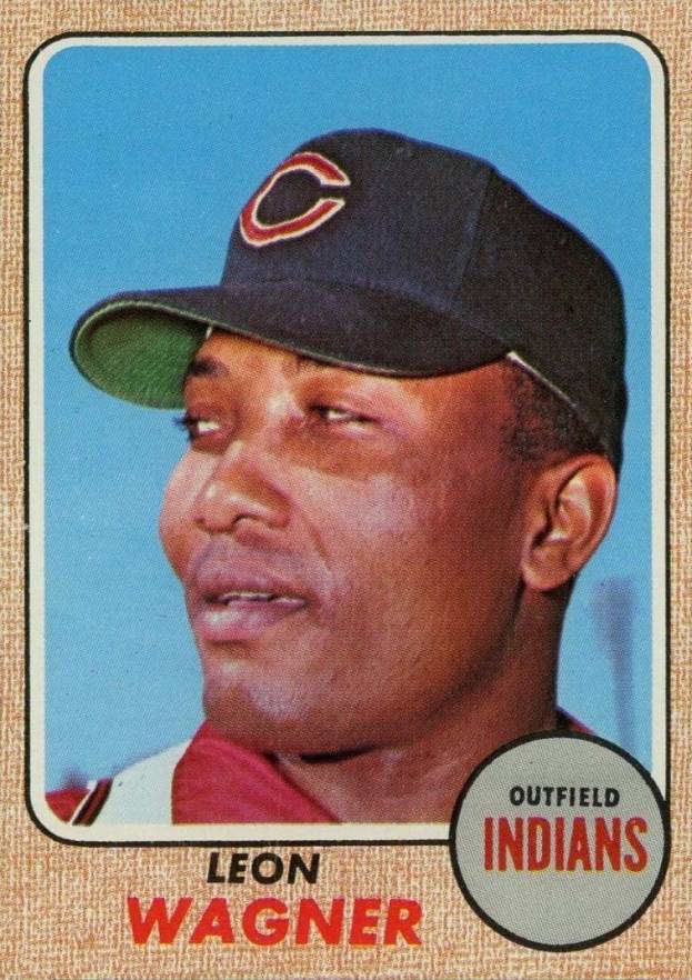 1968 Topps Leon Wagner #495 Baseball Card