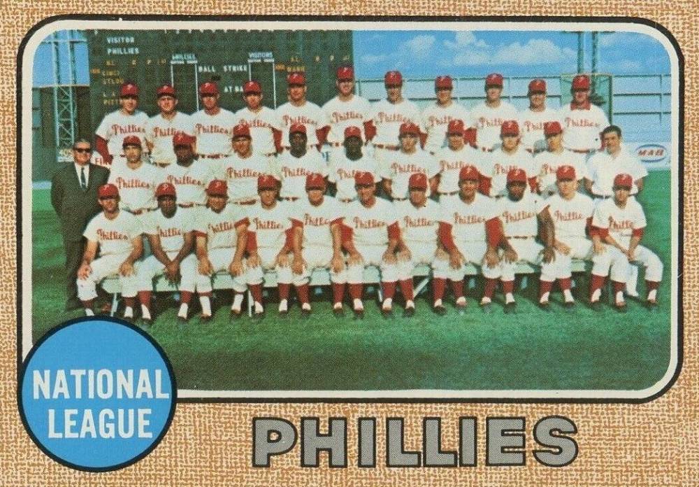 1968 Topps Philadelphia Phillies #477 Baseball Card