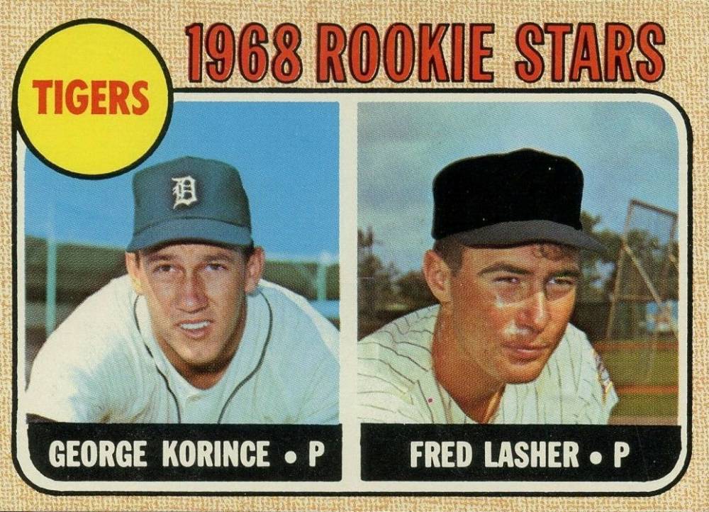 1968 Topps Tigers Rookies #447 Baseball Card