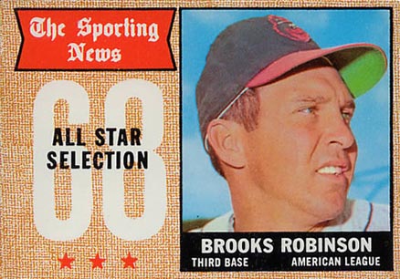 1968 Topps Brooks Robinson #365 Baseball Card