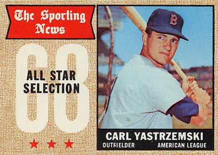 1968 Topps Carl Yastrzemski #369 Baseball Card