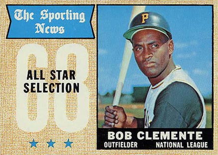 1968 Topps Roberto Clemente #374 Baseball Card