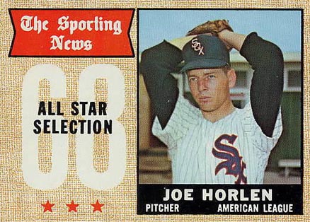 1968 Topps Joe Horlen #377 Baseball Card