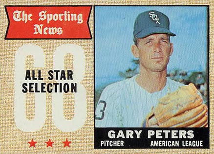 1968 Topps Gary Peters #379 Baseball Card