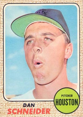 1968 Topps Dan Schneider #57 Baseball Card