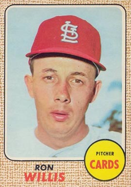 1968 Topps Ron Willis #68 Baseball Card