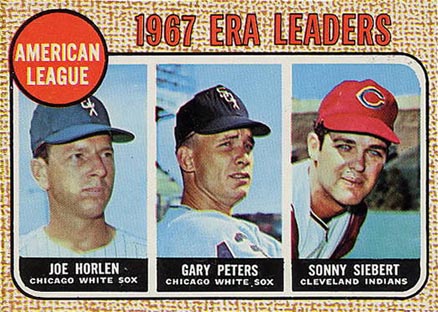 1968 Topps A.L. ERA Leaders #8 Baseball Card