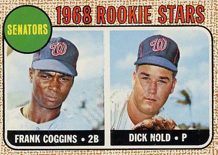 1968 Topps Senators Rookies #96 Baseball Card