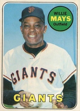 1969 O-Pee-Chee Willie Mays #190 Baseball Card