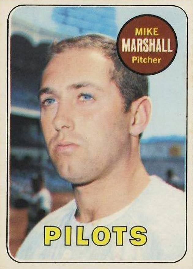 1969 O-Pee-Chee Mike G. Marshall #17 Baseball Card