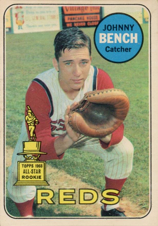 1969 O-Pee-Chee Johnny Bench #95 Baseball Card