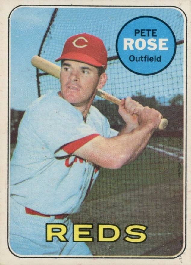 1969 O-Pee-Chee Pete Rose #120 Baseball Card