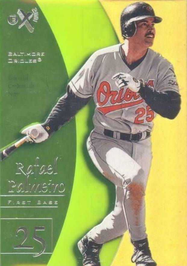 1998 Skybox E-X2001 Rafael Palmeiro #36 Baseball Card
