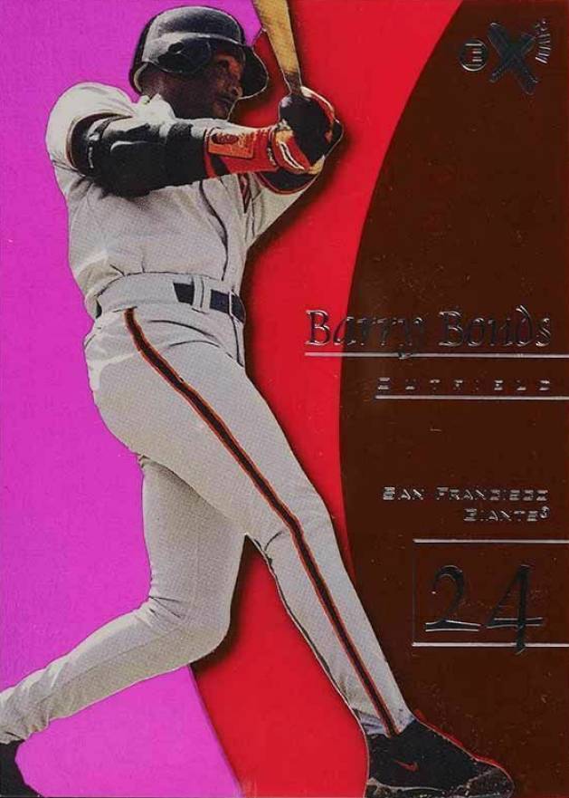 1998 Skybox E-X2001 Barry Bonds #2 Baseball Card
