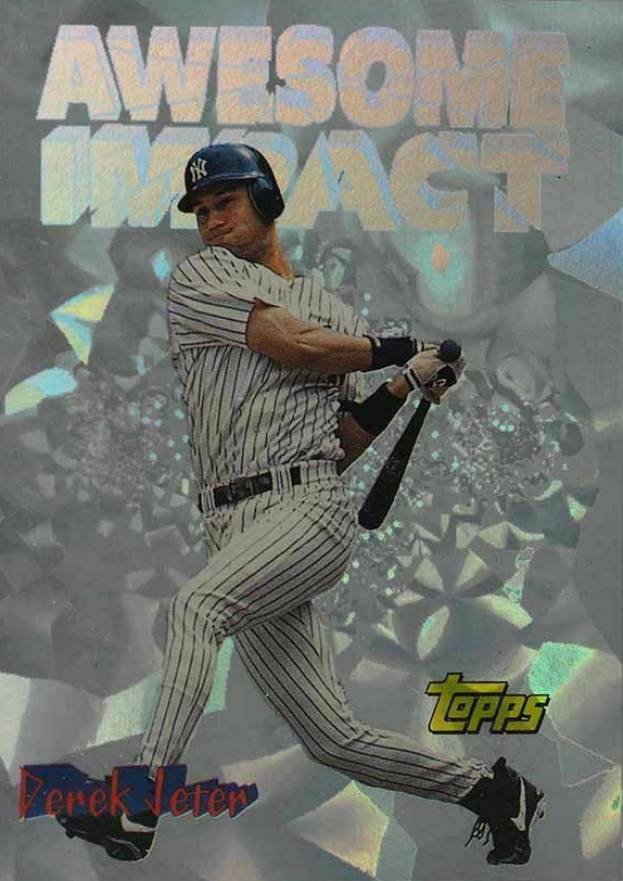 1997 Topps Awesome Impact Derek Jeter #AI7 Baseball Card
