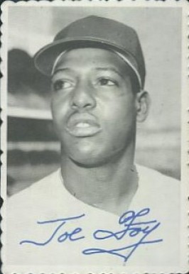 1969 Topps Deckle Edge Joe Foy #22f Baseball Card