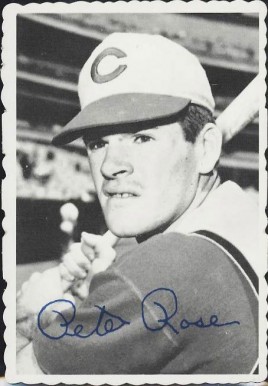 1969 Topps Deckle Edge Pete Rose #21 Baseball Card