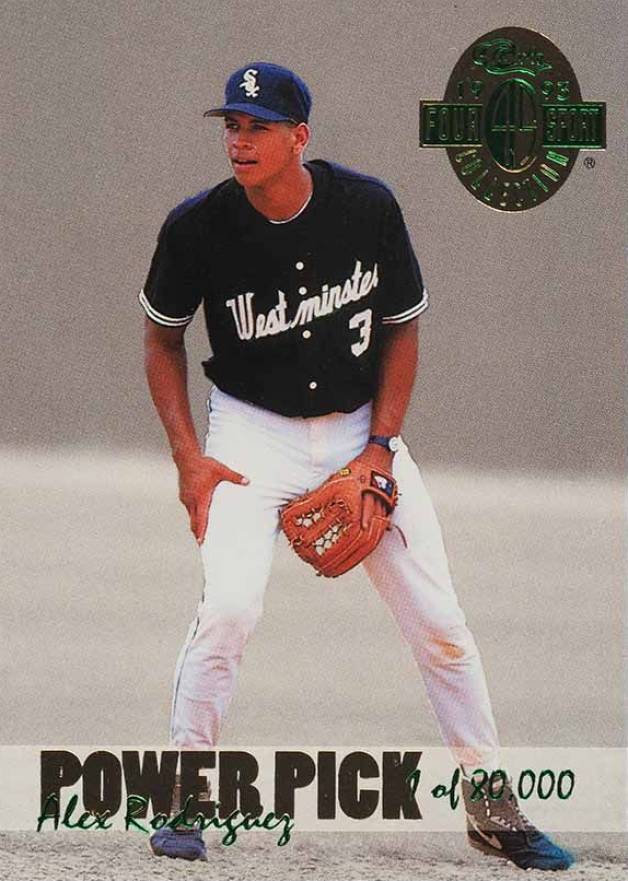1993 Classic 4 Sport Power Pick Bonus Alex Rodriguez #PP15 Baseball Card