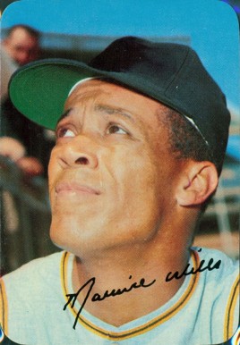 1969 Topps Super Maurice Wills #49 Baseball Card