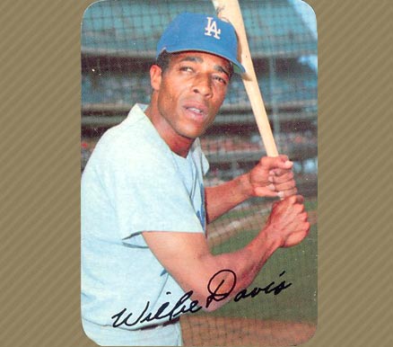 1969 Topps Super Willie Davis #45 Baseball Card