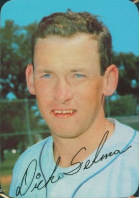 1969 Topps Super Dick Selma #62 Baseball Card