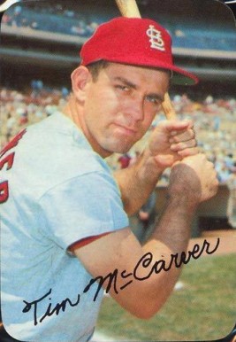 1969 Topps Super Tim McCarver #61 Baseball Card