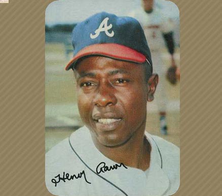 1969 Topps Super Hank Aaron #34 Baseball Card