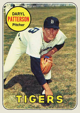 1969 Topps Daryl Patterson #101 Baseball Card