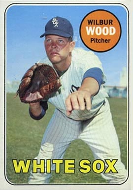1969 Topps Wilbur Wood #123 Baseball Card