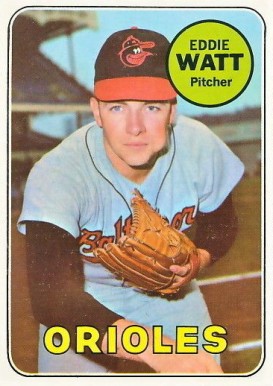 1969 Topps Eddie Watt #652 Baseball Card